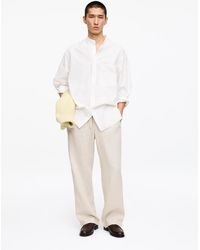 ARKET - Relaxed Linen Trousers - Lyst