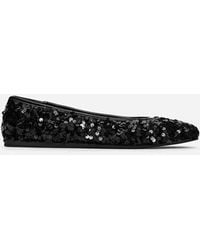 ARKET - Sequin Ballerina Flats - Lyst