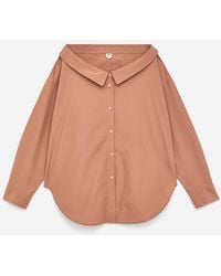 ARKET - Open-Neck Blouse - Lyst