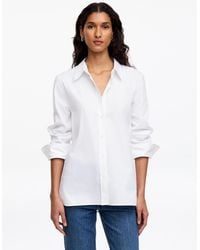 ARKET - Slim Stretch Cotton Shirt - Lyst