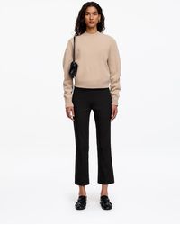 ARKET - Linen-Cotton Kick-Flare Trousers - Lyst