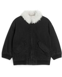 ARKET - Wool Collar Jacket - Lyst