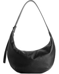 ARKET - Curved Leather Bag - Lyst