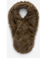 ARKET - Faux Fur Scarf - Lyst
