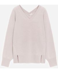 ARKET - Pure Cashmere V-Neck Jumper - Lyst