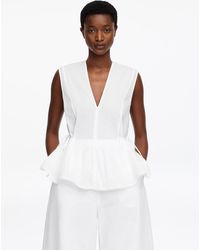 ARKET - Pintuck Top - Lyst