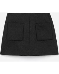 ARKET - Wool-Blend Mini Skirt - Lyst