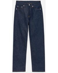 ARKET - Jade Cropped Slim Jeans - Lyst