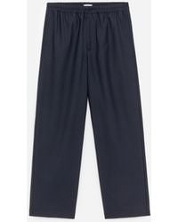 ARKET - Relaxed Wool Blend Trousers - Lyst