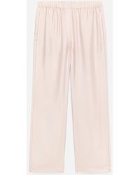 ARKET - Silk Twill Trousers - Lyst
