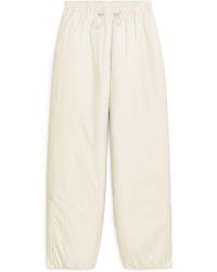 ARKET Padded Outdoor Trousers - Natural