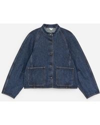 ARKET - Denim Overshirt - Lyst