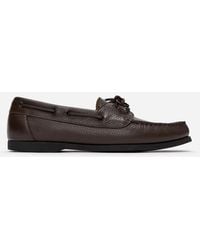 ARKET - Leather Boat Shoes - Lyst