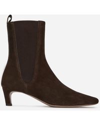 ARKET - Suede Ankle Boots - Lyst