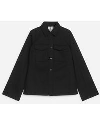 ARKET - Fitted Denim Jacket - Lyst