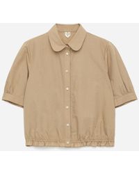 ARKET - Round-Collar Blouse - Lyst