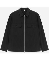 ARKET - Lyocell Blend Overshirt - Lyst