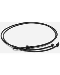 ARKET - Knotted Leather Waist Belt - Lyst