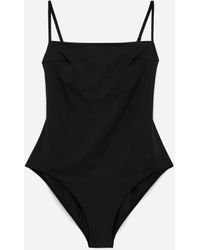 ARKET - Square-Neck Swimsuit - Lyst