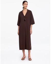 ARKET - Relaxed Fine-Knit Dress - Lyst