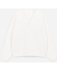 ARKET - V-Neck Sweatshirt - Lyst