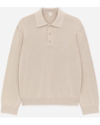 ARKET - Cotton Lyocell Polo Shirt - Lyst
