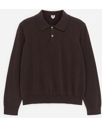 ARKET - Cotton Polo Shirt - Lyst
