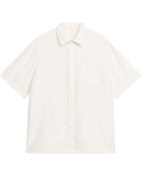 ARKET - Short-sleeved Linen Shirt - Lyst