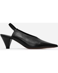 ARKET - Slingback Leather Pumps - Lyst