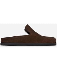 ARKET - Split Suede Mules - Lyst