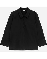 ARKET - Half-Zip Top - Lyst