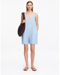 ARKET - Short Linen Jumpsuit - Lyst