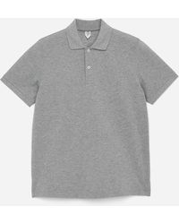 ARKET - Piqué Polo Shirt - Lyst