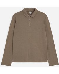 ARKET - Lightweight Polo Shirt - Lyst