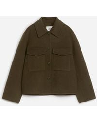 ARKET - Penny Martin And Wool Overshirt - Lyst