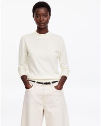 ARKET - Merino Wool Mock-Neck Top - Lyst