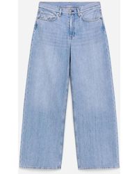 ARKET - Cloud Loose Wide Jeans - Lyst