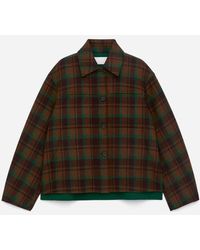 ARKET - Doublé Wool-Blend Jacket - Lyst