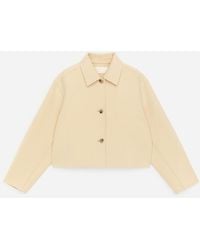 ARKET - Doublé Wool-Blend Overshirt - Lyst