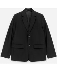 ARKET - Wool-Cotton Blazer - Lyst