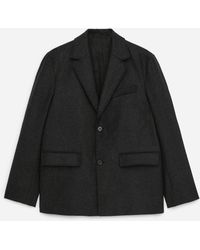 ARKET - Wool Blend Blazer - Lyst