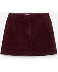 ARKET - Corduroy Mini Skirt - Lyst