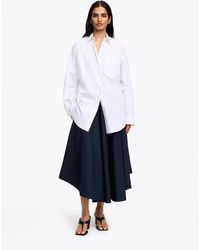 ARKET - Wide Cotton Skirt - Lyst