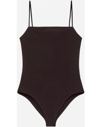 ARKET - Square-Neck Swimsuit - Lyst