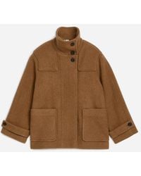 ARKET - Jacke Aus Wollmischung - Lyst