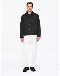 ARKET - Waxed Nylon-Cotton Jacket - Lyst