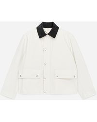 ARKET - Waxed Nylon-Cotton Jacket - Lyst