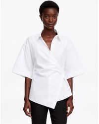 ARKET - Cotton Wrap Shirt - Lyst