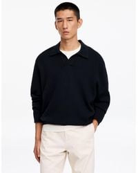 ARKET - Cotton Silk Blend Polo Shirt - Lyst