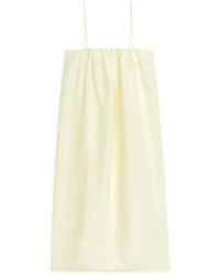 ARKET - Linen Blend Tube Dress - Lyst